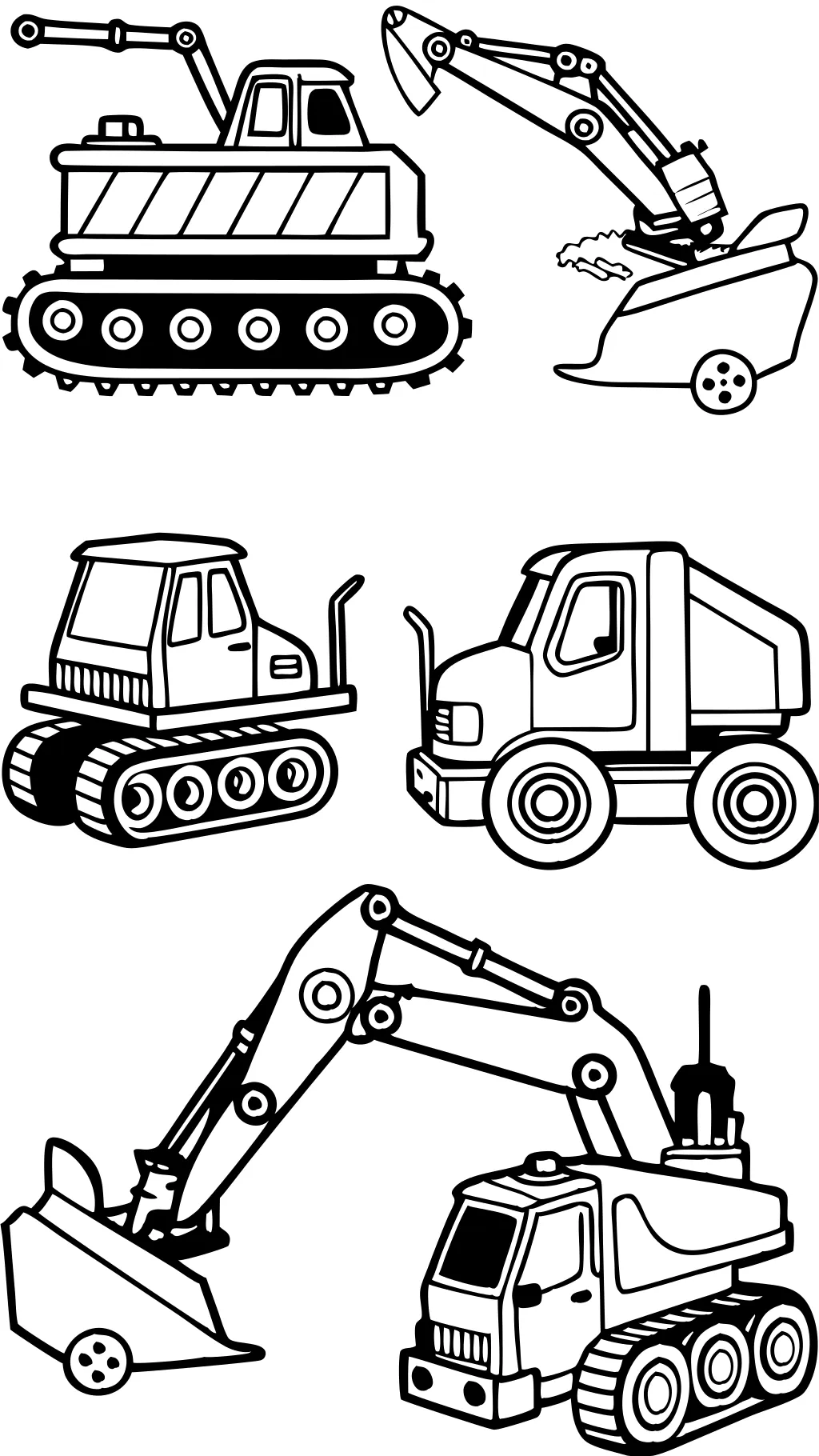 coloring pages of construction equipment